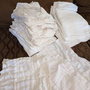 19 cloth diaper prefolds